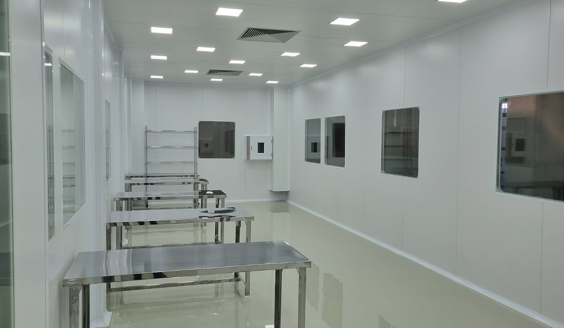 State-of-the-art clean room compliance