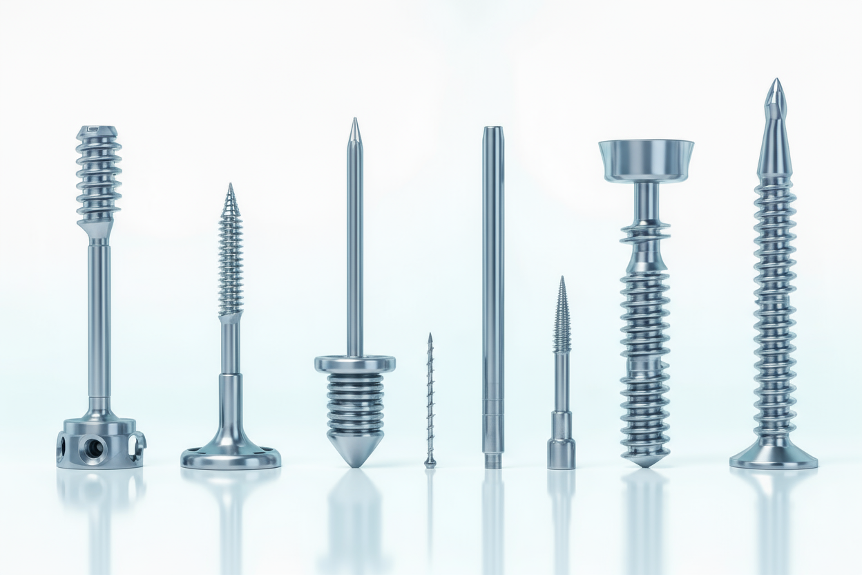 Implantes, Componentes e Instrumentais Ortopédicos - Possibilitam Cirurgias Complexas