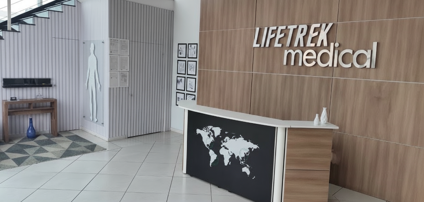 Lifetrek Medical modern facility reception